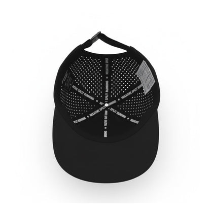 lightweight breathable mesh running hat for marathon training, sun, moisture wicking, internal pocket, NYC running brand