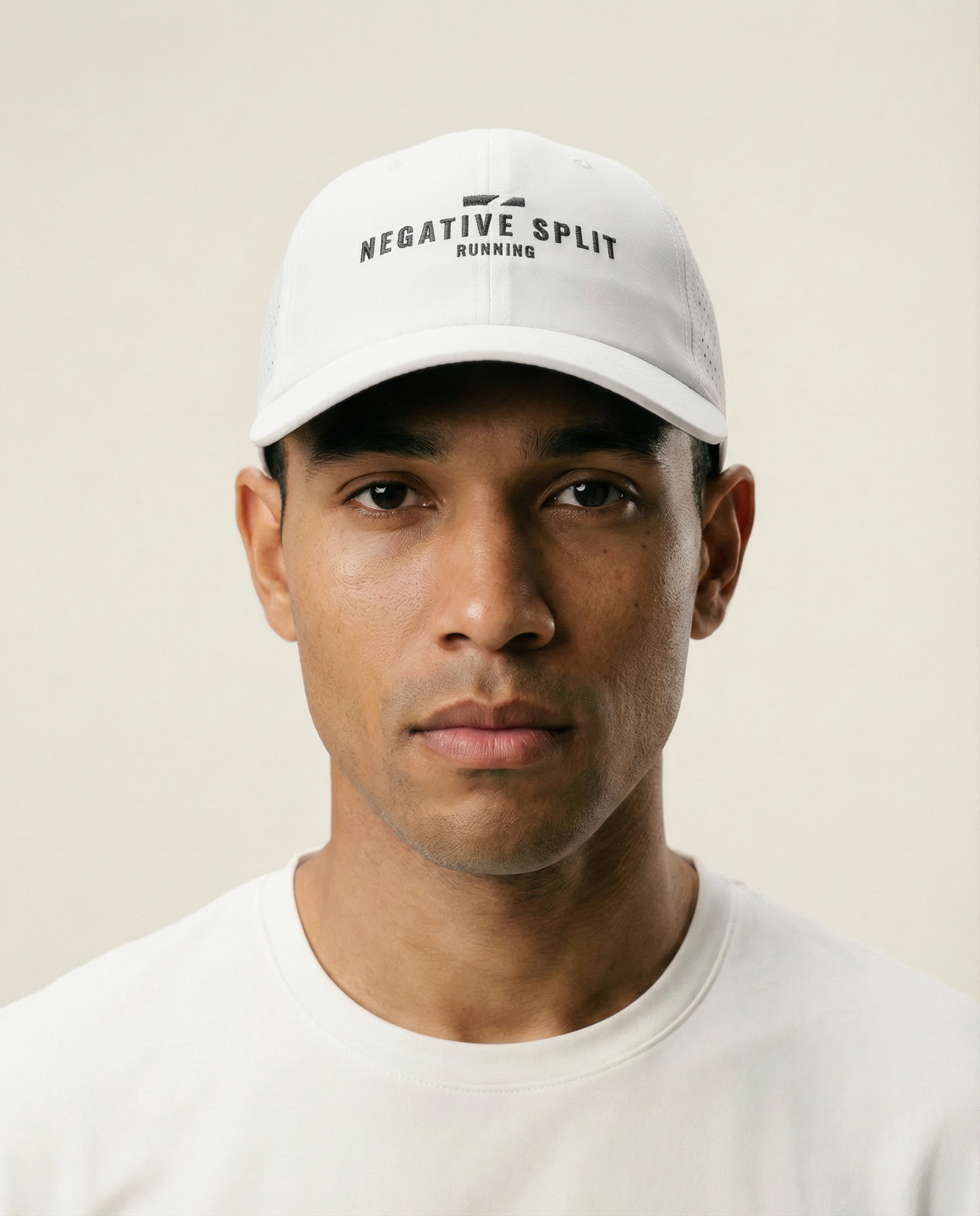lightweight breathable mesh running hat for marathon training, sun, moisture wicking, internal pocket, NYC running brand